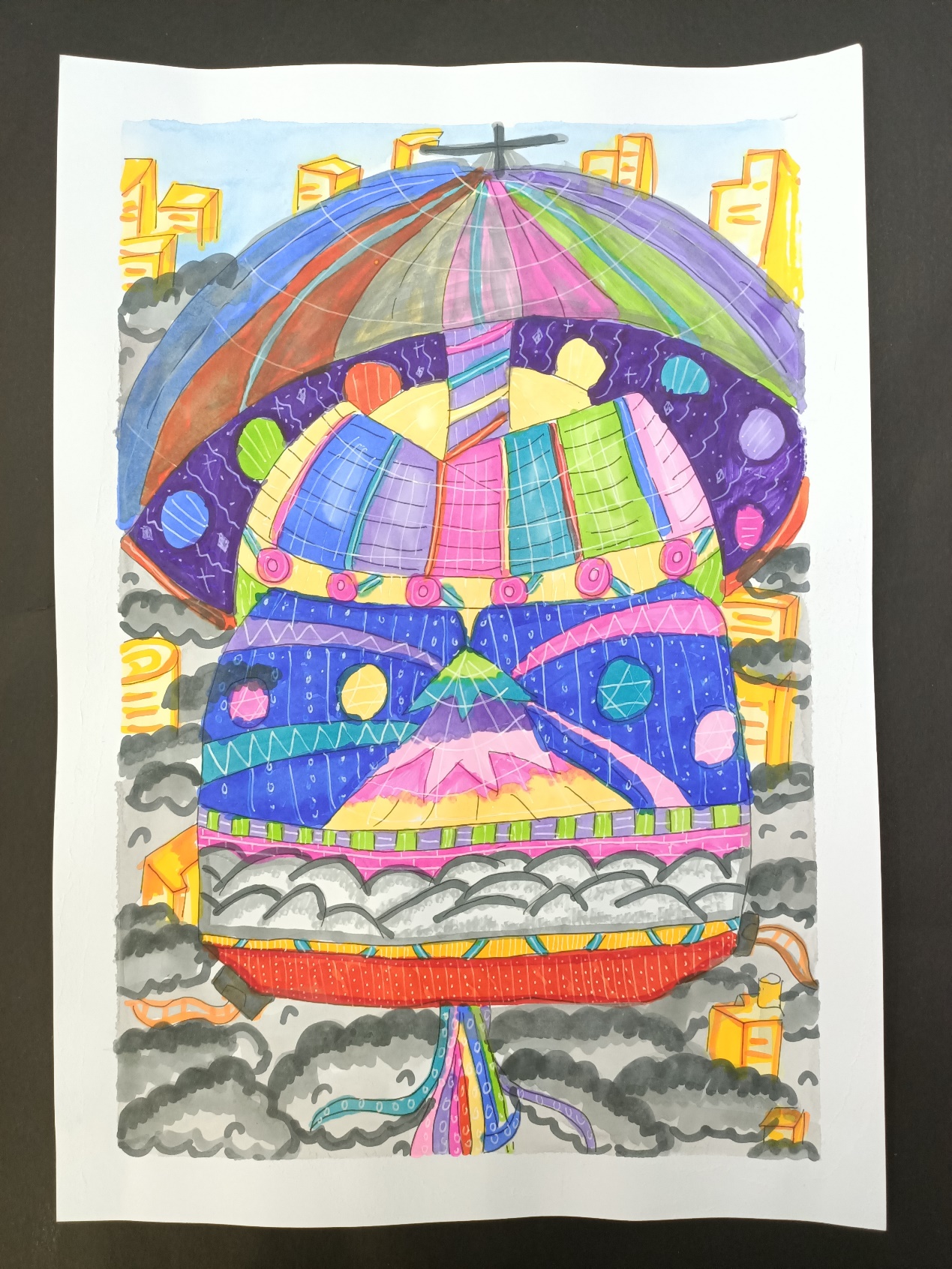 邹晨冉 多功能太空垃圾收集飞船