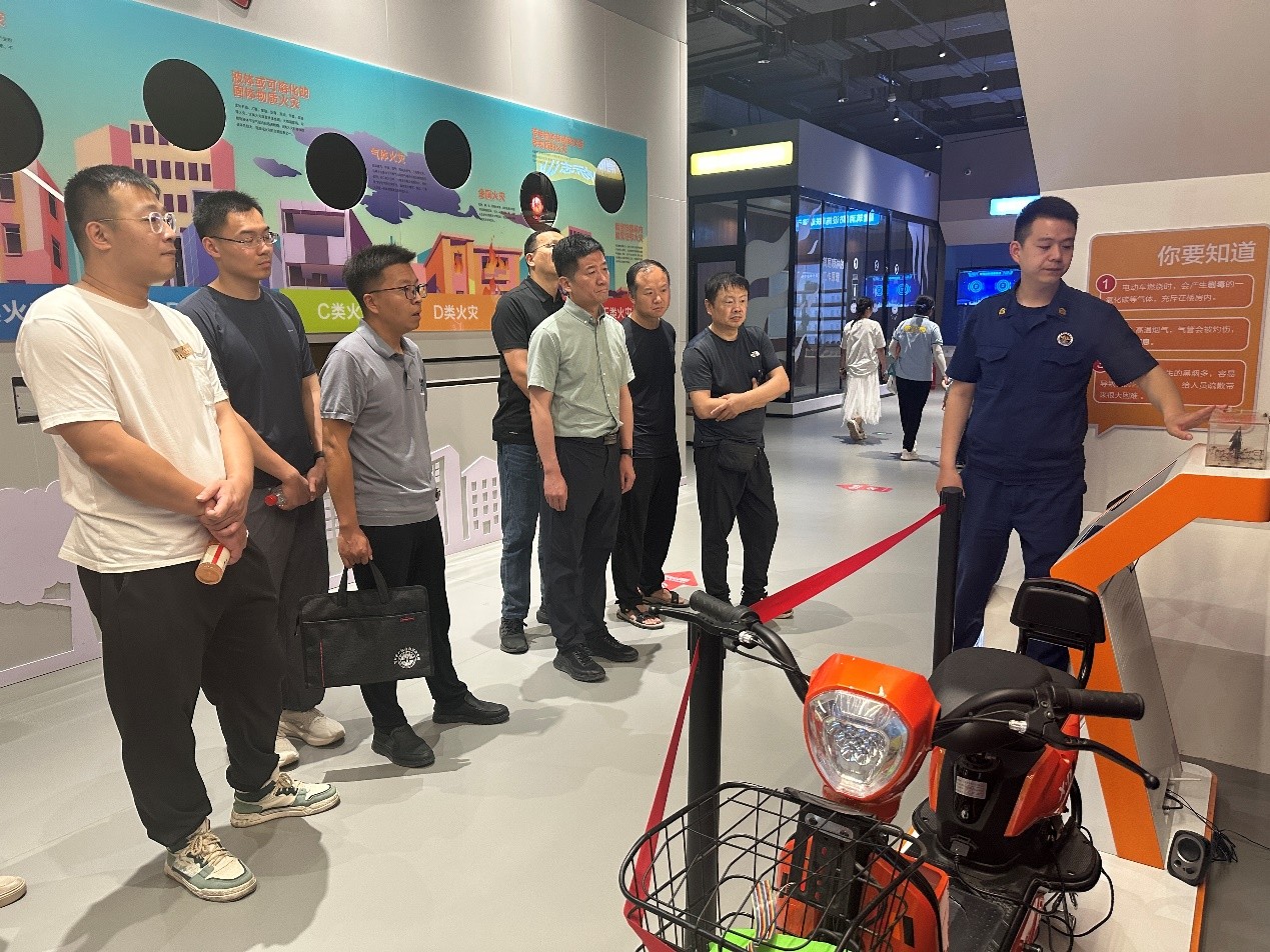 郑州综合利用所组织参观“豫见消防”主题科普馆
