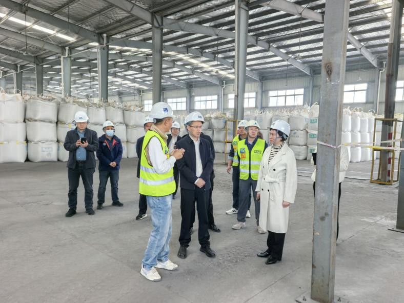 艾斯比（河南）工业矿产有限公司调研现场